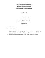 Eseja 'Jaunie mediji', 1.