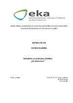 Referāts 'SIA "Fon Rekerekerī" biznesa plāns', 1.