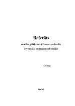 Referāts 'Investīcijas', 1.