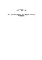 Referāts 'Austrumbloku un Rietumbloku valstis', 1.