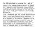 Eseja 'Leonardo da Vinci: Renaissance Man ', 1.