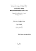 Konspekts 'Galvenais privātajās tiesībās', 1.