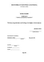 Referāts 'Tūrisma organizāciju mārketinga stratēģijas raksturojums', 1.