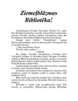 Konspekts 'Ziemeļblāzmas bibliotēka', 1.