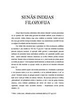 Referāts 'Senās Indijas filosofija', 1.