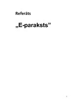 Referāts 'E-paraksts', 1.