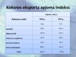 Prezentācija 'Koksnes un tās izstrādājumu eksporta struktūra un dinamika Latvijā', 10.