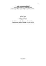 Referāts 'Zīmolvedības veidi un metodes a/s "Citadele"', 1.