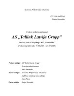 Prakses atskaite 'Prakses atskaite', 1.