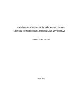 Diplomdarbs 'Darba līguma nošķiršanas no uzņēmuma līguma nozīme darba tiesiskajās attiecībās', 1.