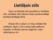 Prezentācija 'Lietišķais stils', 5.