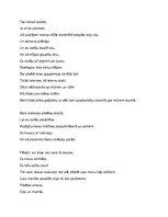 Paraugs 'Linarda Tauna dzejas ''Es braucu ar tramvaju'' analīze', 2.