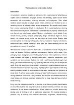 Eseja 'The importance of art education at school', 1.