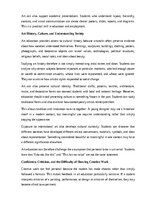 Eseja 'The importance of art education at school', 6.