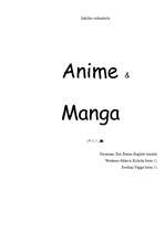 Referāts 'Anime and Manga', 1.