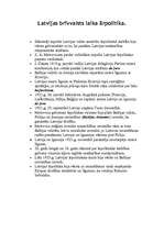 Konspekts 'Latvijas brīvvalsts laika ārpolitika', 1.