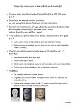 Konspekts 'Sengrieķu sasniegumi teātra mākslā un dramaturģijā', 1.