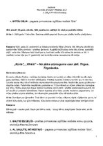 Konspekts 'Pilsētas dzimšanas dienas svētku pasākuma scenārijs', 1.