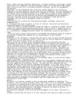 Eseja 'What Criteria Do You Use to Distinguish between Knowledge, Opinion and Propagand', 1.