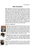 Konspekts 'Meža ekosistēma', 1.