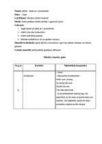 Konspekts 'Rokdarbu stunda 1.klasei', 2.