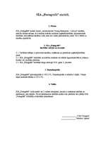 Paraugs 'Mācību firmas statūti', 1.