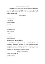 Konspekts 'Romantisms Leona Brieža dzejā', 5.