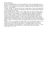 Eseja 'Famous Canadians: Charles Saunders Biography in First Person', 1.