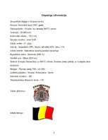 Referāts 'Saskarsme un etiķete Beļģijā', 3.