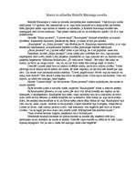 Eseja 'Manta un mīlestība Rūdolfa Blaumaņa novelēs', 1.