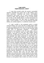 Referāts 'Rūdolfs Blaumanis "Indrāni"', 1.