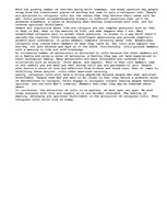 Eseja 'The Attraction of Religious Cults', 1.