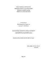Diplomdarbs 'Saplākšņa padeves līnija defektu aizsmērēšanai/tepēšanai', 1.