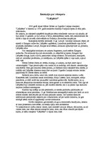 Eseja 'Recenzija par rokoperu "Lāčplēsis"', 1.