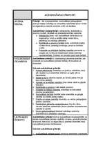 Konspekts 'Audzināšanas principi', 1.