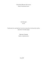 Konspekts 'New York Hotels Comparison', 1.