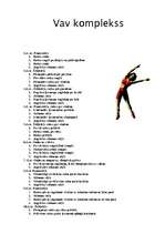 Konspekts 'Vispārattīstošo vingrojumu komplekss', 1.