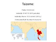 Referāts 'Taizeme', 2.