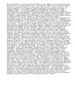 Eseja 'Masco Corporation', 1.