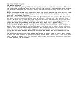 Eseja 'The King Street Killing', 1.