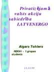 Referāts 'Privatizējamā valsts akciju sabiedrība', 1.