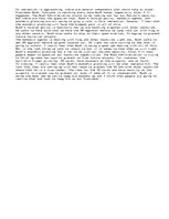 Eseja 'President Bush and Reelection', 1.