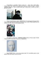 Konspekts 'Venēcijas maskas', 4.