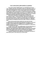 Eseja 'Trases žurnāla apstrāde, profila sastādīšana un projektēšana', 1.