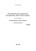 Konspekts 'Personāla plānošanas pamatprincipi. Personāla atlase, atlases veidi un metodes', 1.