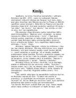 Referāts 'Kiniķi', 1.