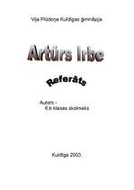 Referāts 'Artūrs Irbe', 1.