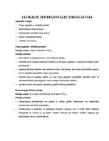 Konspekts 'Lokālie jeb reģionālie tirgi Latvijā', 1.