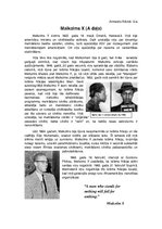 Konspekts 'Malkolms X', 1.