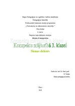 Konspekts 'Dekors - dzijas puķes', 1.